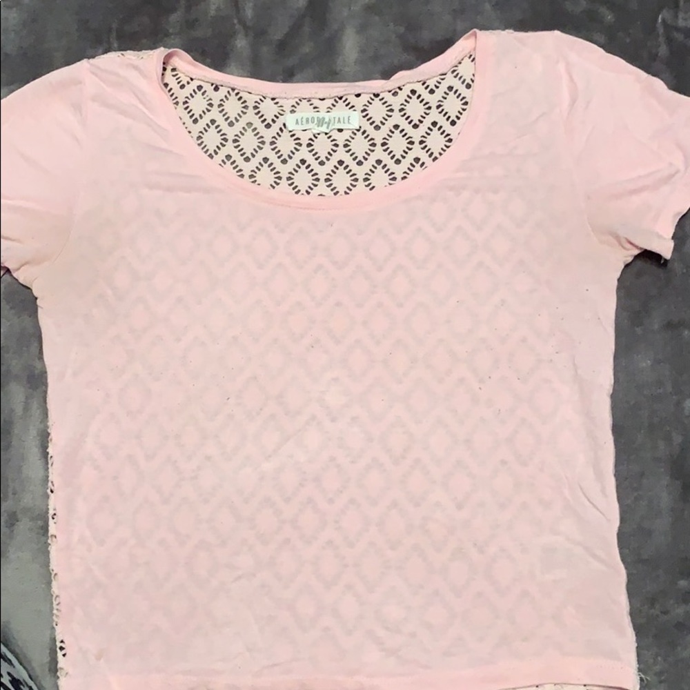 Pink Crop Top